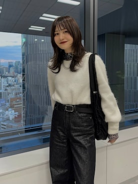 ぽ んさん(レディース・161cm)の冬コーディネート