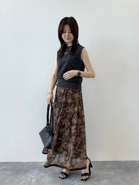 ぽ　んさん（レディース・161cm）の夏コーディネート