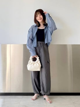 ぽ　んさん（レディース・161cm）の夏コーディネート