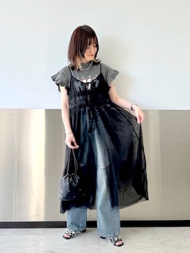 ぽ　んさん（レディース・161cm・20代）の夏コーディネート
