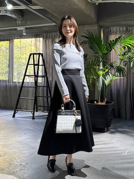 ぽ んさん(レディース・161cm)の冬コーディネート