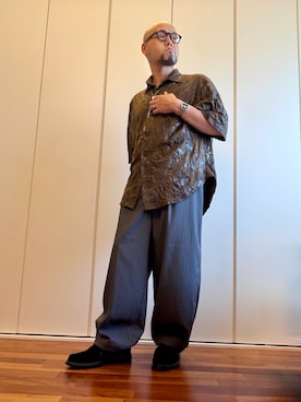「CASPER JOHN（キャスパージョン）のアイテム」を使った、tadashi_kikuchiさん（メンズ・171cm）の夏コーディネート
