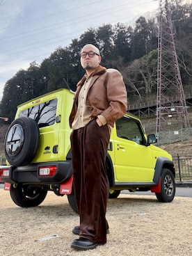 「CASPER JOHN（キャスパージョン）のアイテム」を使った、tadashi_kikuchiさん（メンズ・171cm）の冬コーディネート