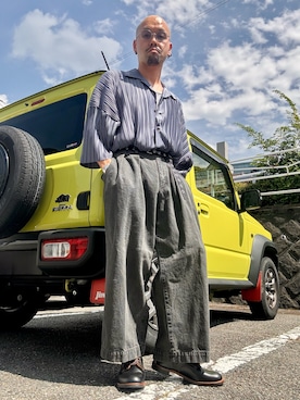 「アイテム（ブーツ）」を使った、tadashi_kikuchiさん（メンズ・171cm・30代）の夏コーディネート