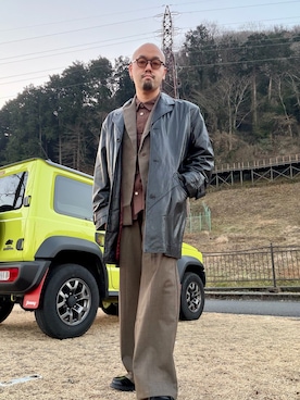 「cii（シー）のアイテム」を使った、tadashi_kikuchiさん（メンズ・171cm）の冬コーディネート