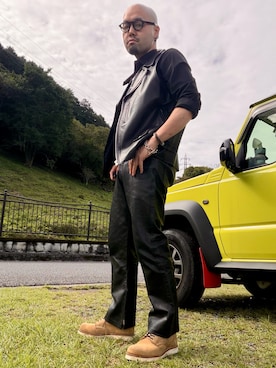 「アイテム（シューズ）」を使った、tadashi_kikuchiさん（メンズ・171cm）の秋コーディネート