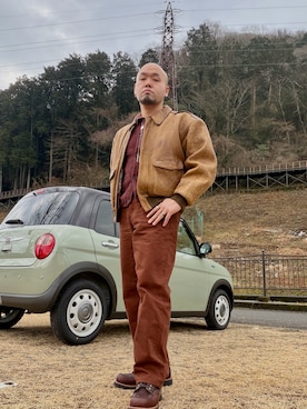 「cii（シー）のアイテム」を使った、tadashi_kikuchiさん（メンズ・171cm）の冬コーディネート