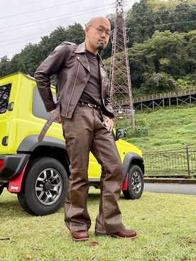 「アイテム（サングラス）」を使った、tadashi_kikuchiさん（メンズ・171cm・30代）の秋コーディネート