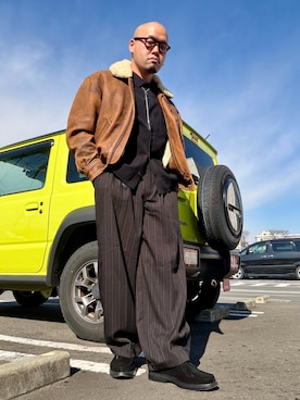 「cii（シー）のアイテム」を使った、tadashi_kikuchiさん（メンズ・171cm）の冬コーディネート