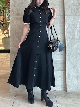 「dazzlin（ダズリン）のアイテム」を使った、asumiさん（レディース・155cm）の夏コーディネート