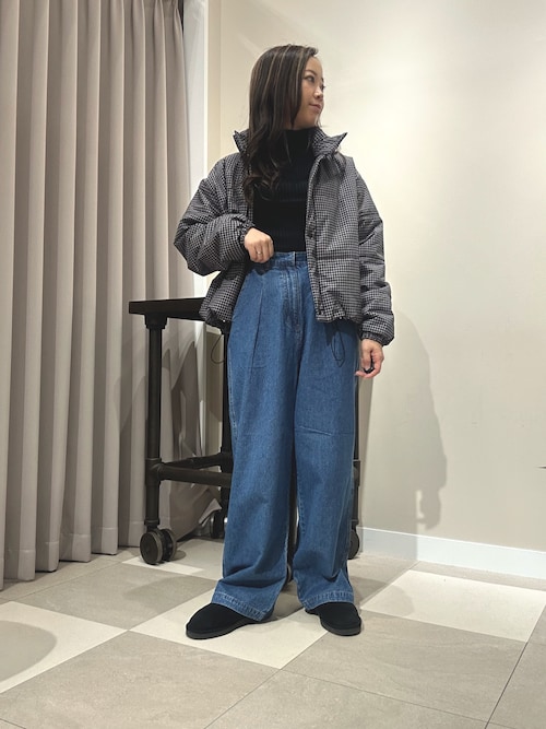 セール】ウエストタックデニムパンツ（デニムパンツ）｜ITEMS