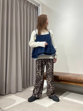 「アーバンリサーチ」｜「アイテム（その他トップス）」を使った、zuu17さん（レディース・157cm）の春コーディネート