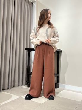 「テラコッタ」｜zuu17さん（レディース・158cm）の秋コーディネート