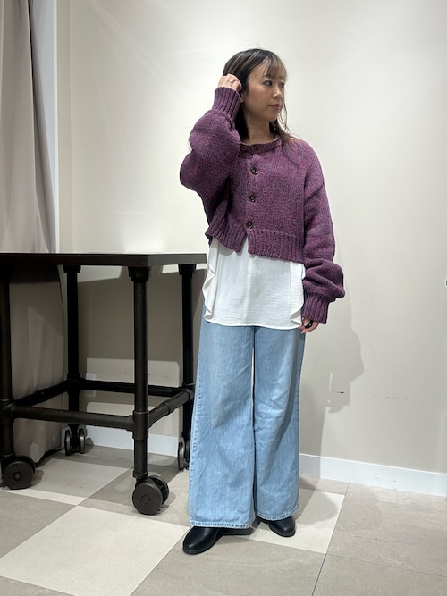 hykeハイクニットミックスカラー HYKE-ハイク/新作ニットが多数入荷しました。 | st company online