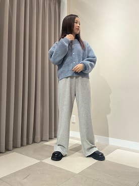 「アイテム（カーディガン/ボレロ）」を使った、zuu17さん（レディース・158cm）の秋コーディネート
