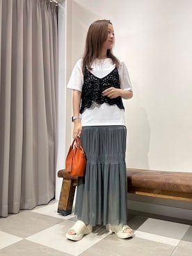 zuu17さん（レディース・157cm）の夏コーディネート