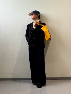 「アイテム（デニムジャケット）」を使った、Kota.aさん（メンズ・166cm）の夏コーディネート