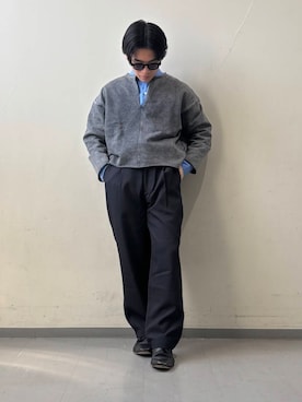 「綺麗めコーデ」｜「アイテム（スウェット）」を使った、Kota.aさん（メンズ・166cm）の春コーディネート