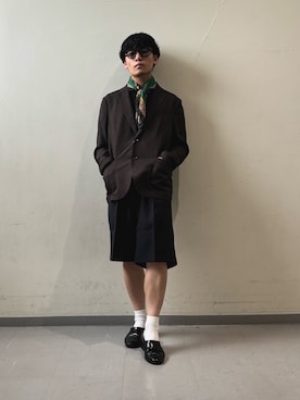 「CASIO（カシオ）のアイテム（アナログ腕時計）」を使った、Kota.aさん（メンズ・166cm）の秋コーディネート