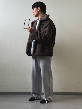 「アイテム（メガネ、グリーン系）」を使った、Kota.aさん（メンズ・166cm）の秋コーディネート