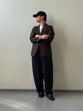 「アイテム（その他アウター）」を使った、Kota.aさん（メンズ・166cm）の秋コーディネート