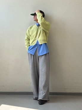 「EKAL（エカル）のアイテム（キャップ）」を使った、Kota.aさん（メンズ・166cm）の春コーディネート