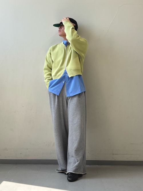 セール】『仁村紗和さん着用』『UR TECH Renew Knit』VネックZIP
