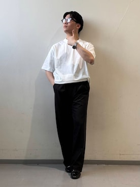 「綺麗めコーデ」｜Kota.aさん（メンズ・166cm）の夏コーディネート