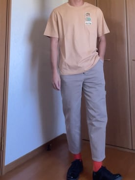 「アイテム（ソックス/靴下）」を使った、k4kさん（メンズ・175cm）の夏コーディネート