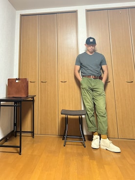 k4kさん（骨格ストレート・メンズ・175cm）の夏コーディネート