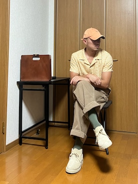 「アイテム（シャツ/ブラウス）」を使った、k4kさん（メンズ・175cm）の夏コーディネート
