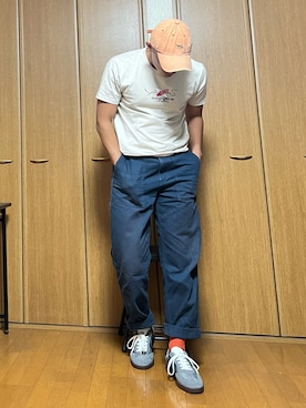 k4kさん（骨格ストレート・メンズ・175cm）の夏コーディネート