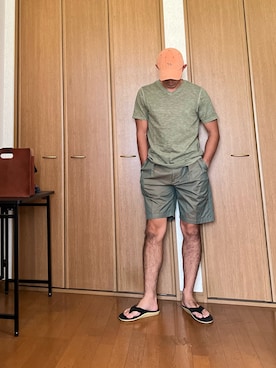 「アイテム（パンツ）」を使った、k4kさん（メンズ・175cm）の夏コーディネート