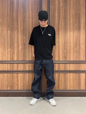 「A4A（エーフォーエー）のアイテム」を使った、Kimiyaさん（メンズ・177cm）の夏コーディネート