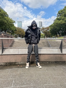 「ダウン」｜Kimiyaさん（メンズ・177cm）の秋コーディネート