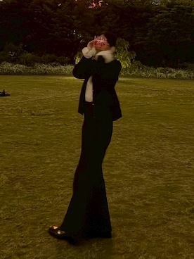 「アイテム（ローファー）」を使った、ぷりんさん（レディース・165cm・20代）の秋コーディネート