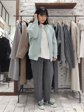 komiさん（レディース・161cm）の冬コーディネート