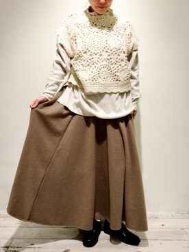 komiさん（レディース・161cm）の冬コーディネート