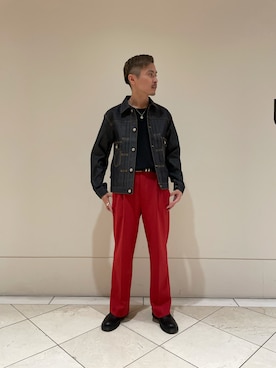 「URBAN RESEARCH（アーバンリサーチ）のアイテム（デニムジャケット）」を使った、nakachiさん（メンズ・170cm）の夏コーディネート