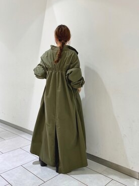 「kbf_ootd」｜「アイテム（ミリタリージャケット）」を使った、とみーさん（レディース・151cm）の秋コーディネート