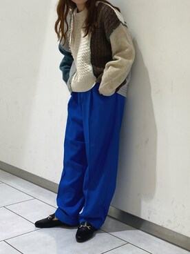 「kbf_ootd」｜「アイテム（ローファー）」を使った、とみーさん（レディース・151cm）の秋コーディネート
