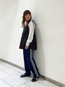 「kbf_ootd」｜「アイテム（その他トップス）」を使った、とみーさん（レディース・150cm）の春コーディネート