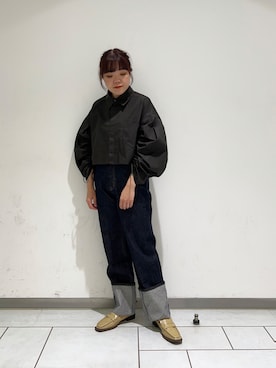 「kbf_ootd」｜「アイテム（ローファー）」を使った、とみーさん（レディース・150cm）の秋コーディネート