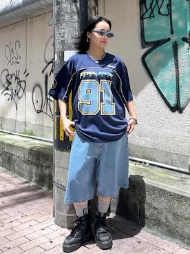 RICOさん(レディース・151cm)の夏コーディネート