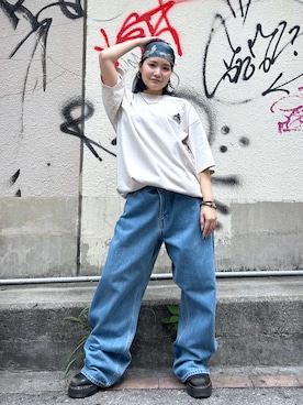 「ストリート系」｜RICOさん（レディース・151cm）の春コーディネート