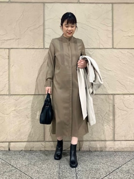 umedaさん（レディース・164cm）の冬コーディネート