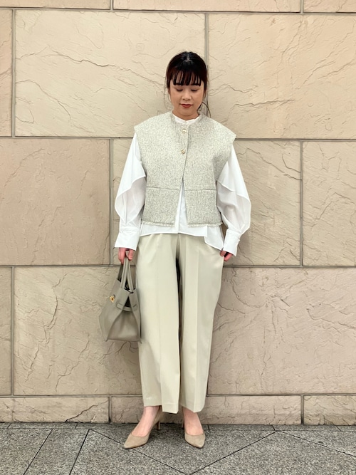 別注』CHIGNON×ROSSO ツイードショートベスト（ベスト）｜URBAN