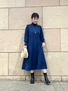 「ALM.（アルム）のアイテム」を使った、umedaさん（レディース・164cm）の秋コーディネート