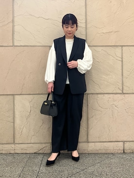 umedaさん（レディース・164cm）の冬コーディネート