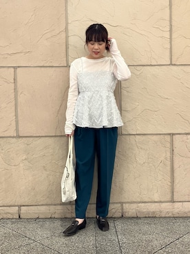 「URBAN RESEARCH ROSSO WOMEN（アーバンリサーチ　ロッソ）のアイテム」を使った、umedaさん（レディース・164cm）の夏コーディネート